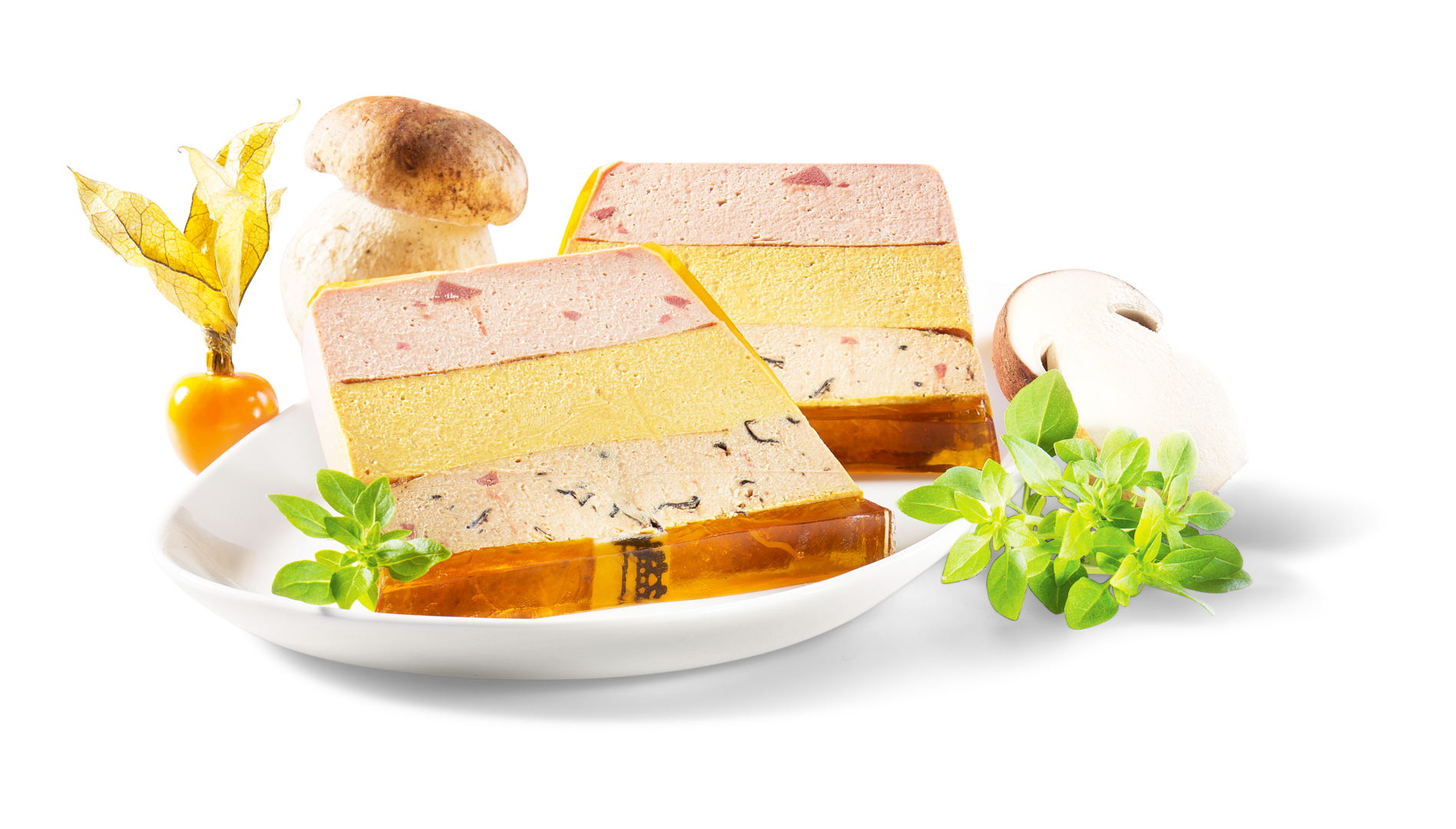 Imperial Schichtpastete
 Geflügel-Ente-Gans