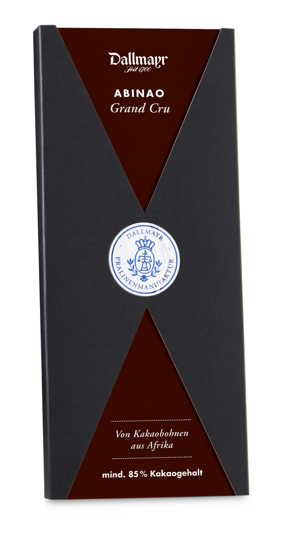 "Grand Cru Abinao 85%" Edelbitterschokolade 
 Dallmayr
 