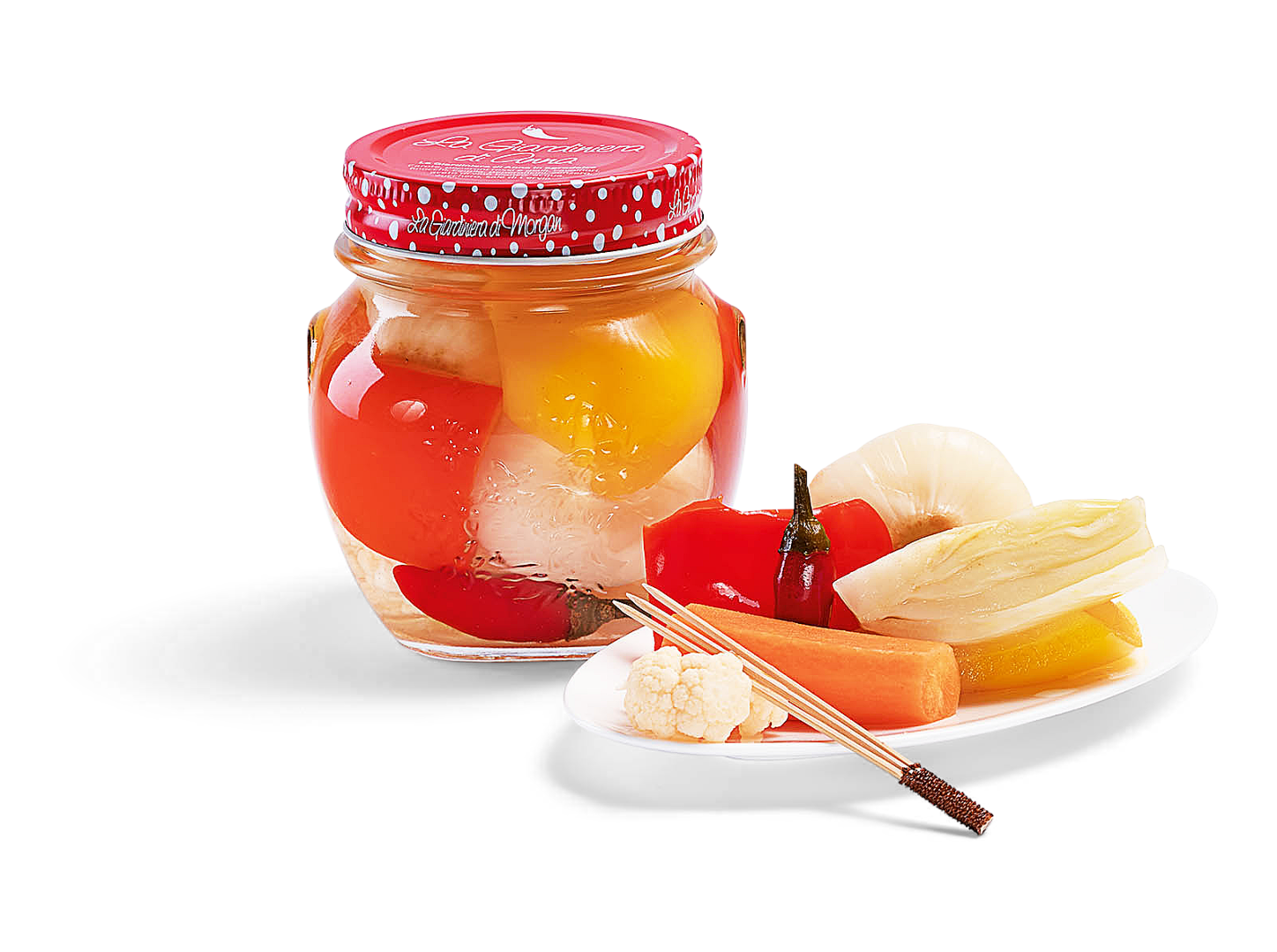 Anna's Giardiniera - süßsauer eingelegtes Gartengemüse