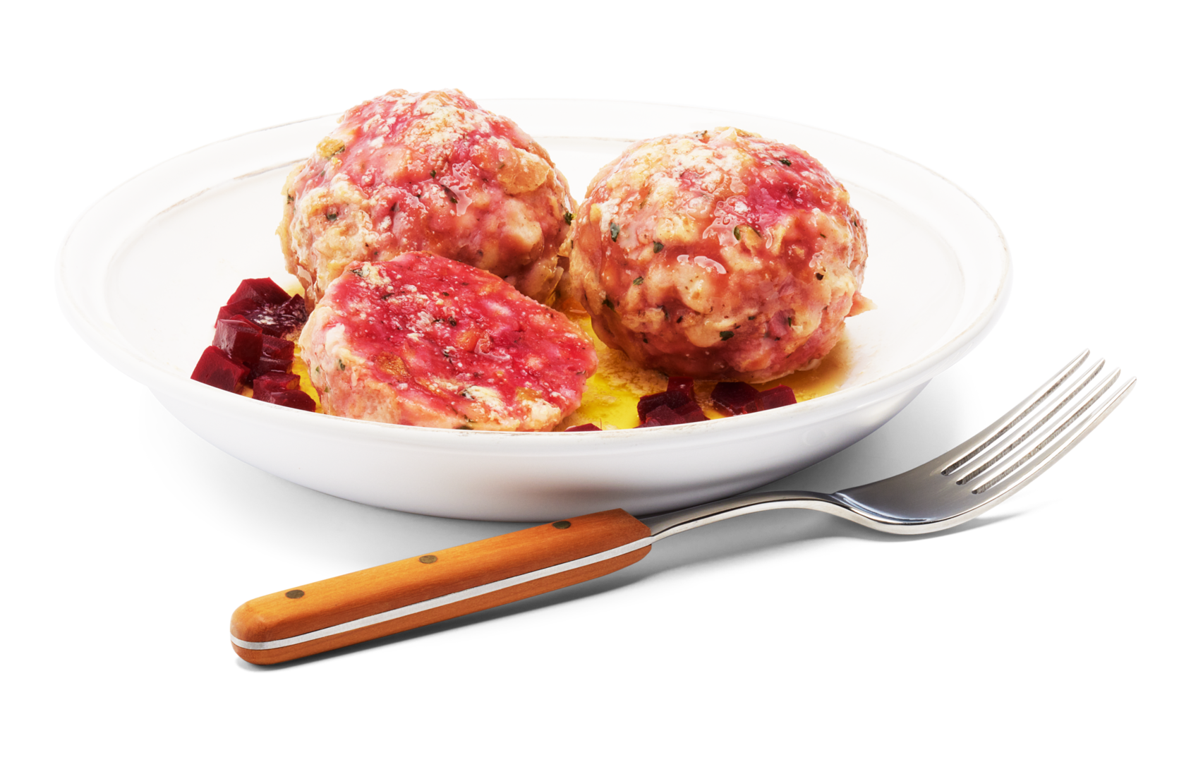 Rote Beete Knödel frisch 
