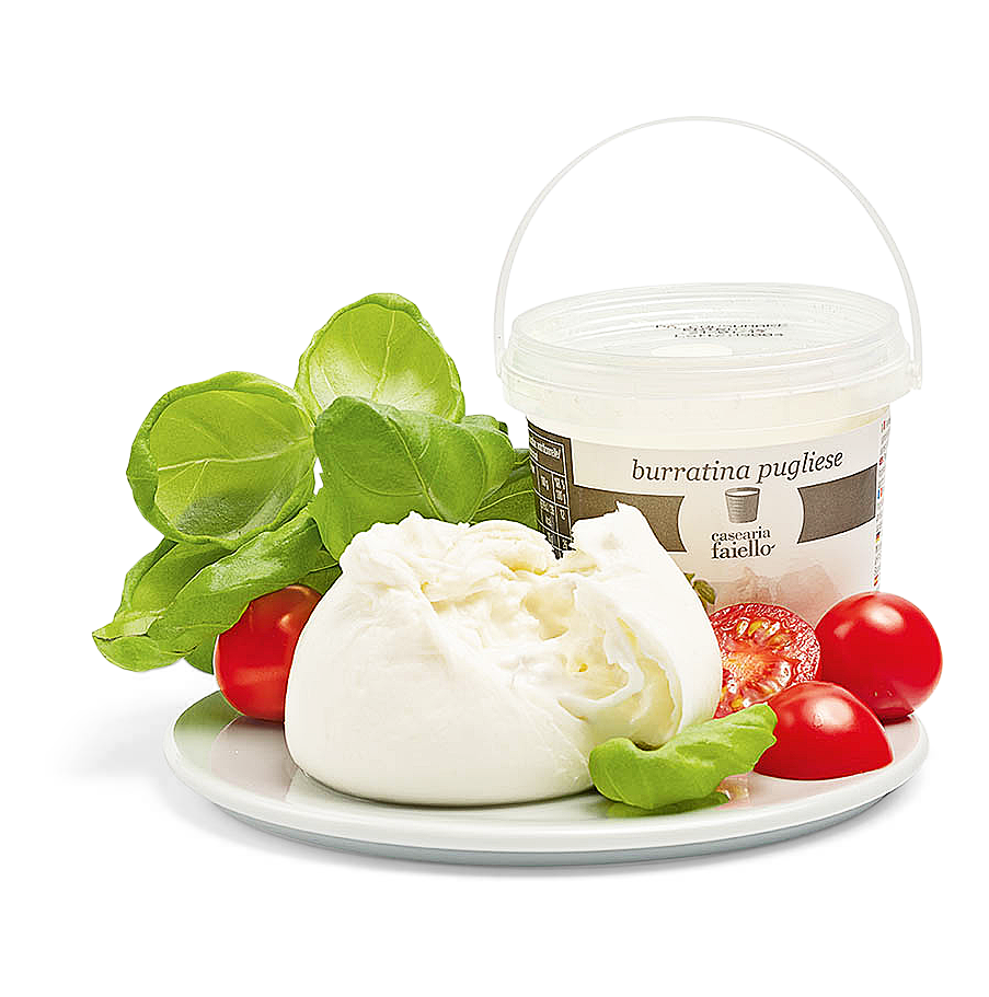 Burratina Pugliese
 mind. 48% Fett i. Tr. 