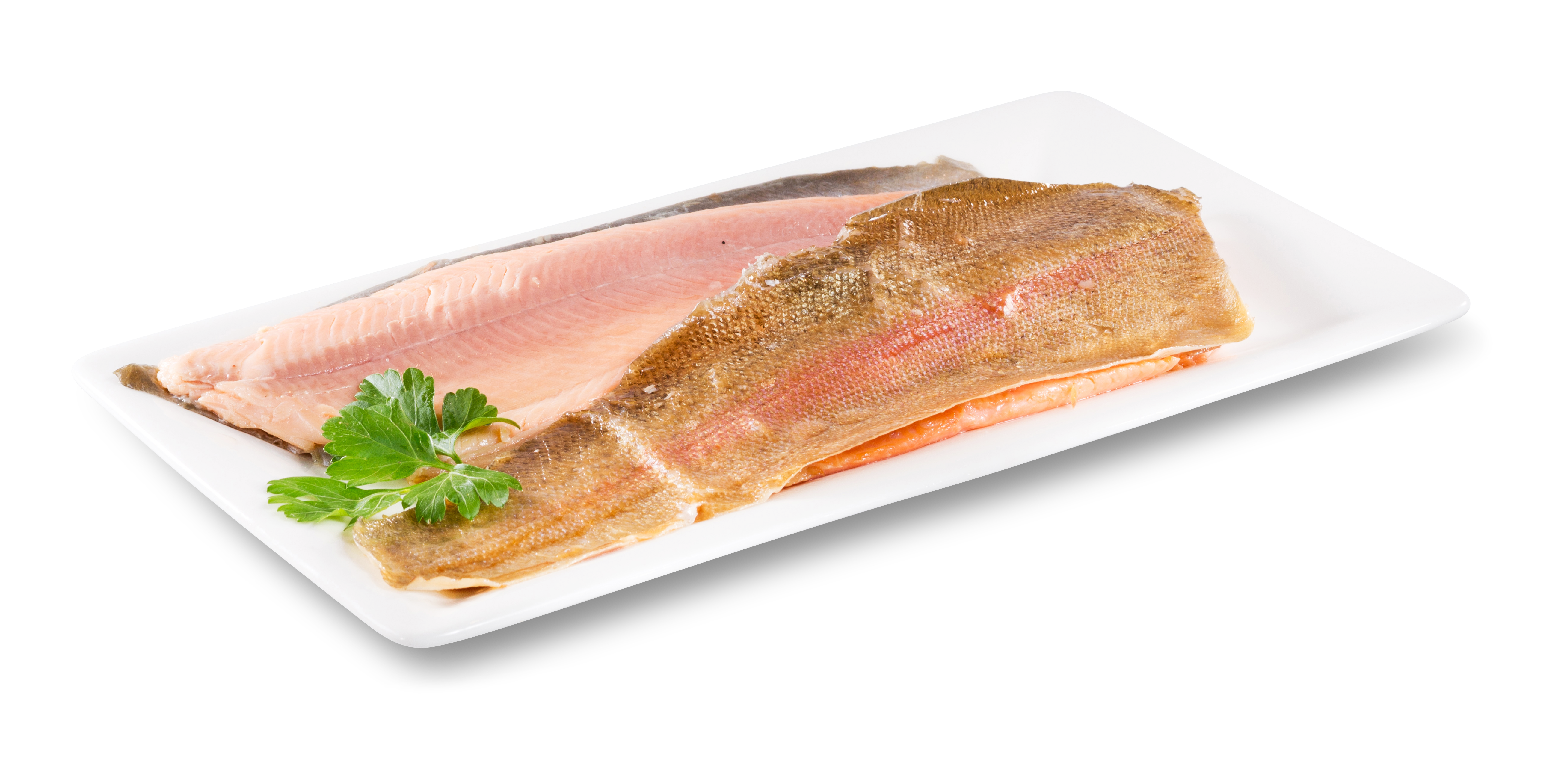 Forellenfilet, bayerisch
 geräuchert