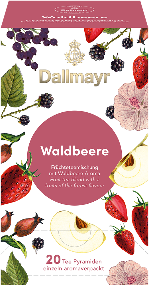 Waldbeere 
 Früchteteemischung mit Waldbeere-Aroma 