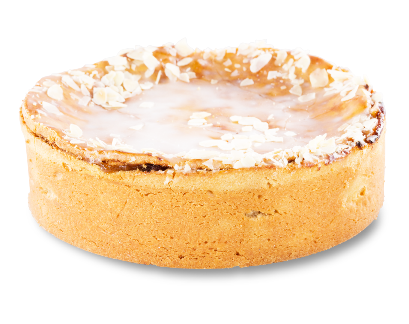 Apfelkuchen gedeckt & glasiert für ca. 6 Personen
 