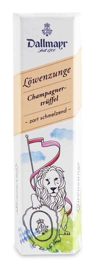Löwenzunge Champagner-Trüffel 
 Dallmayr
 