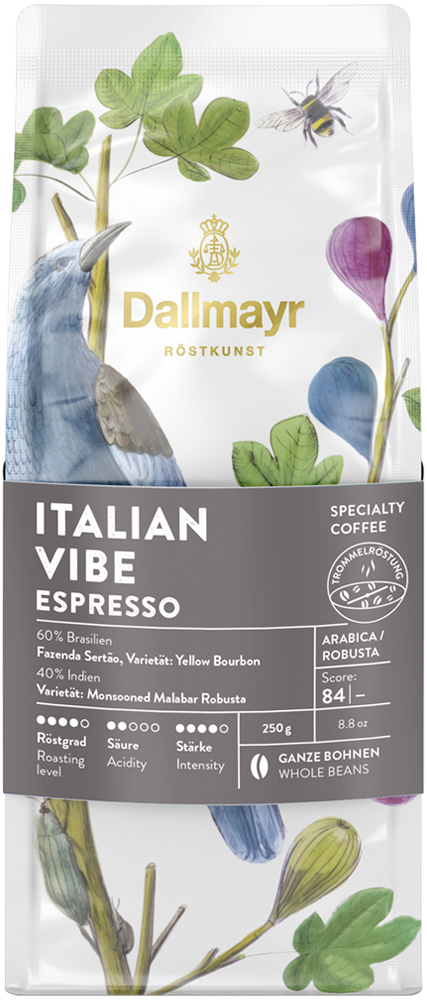 Röstkunst Italian Vibe Espresso 250g ganze Bohne