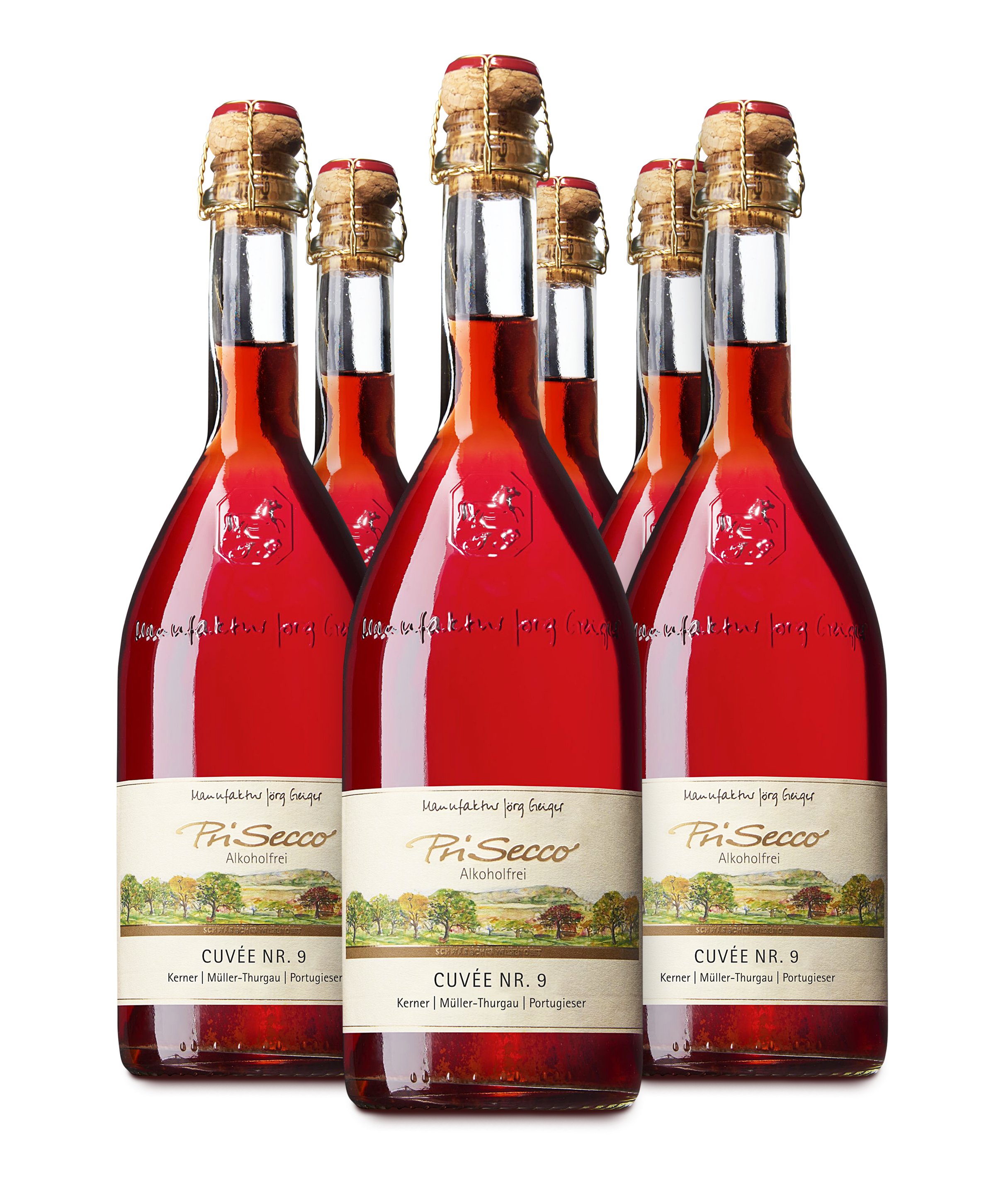 "Cuvée Nr. 9" Kerner/ Müller-Thurgau/ Portugieser
 