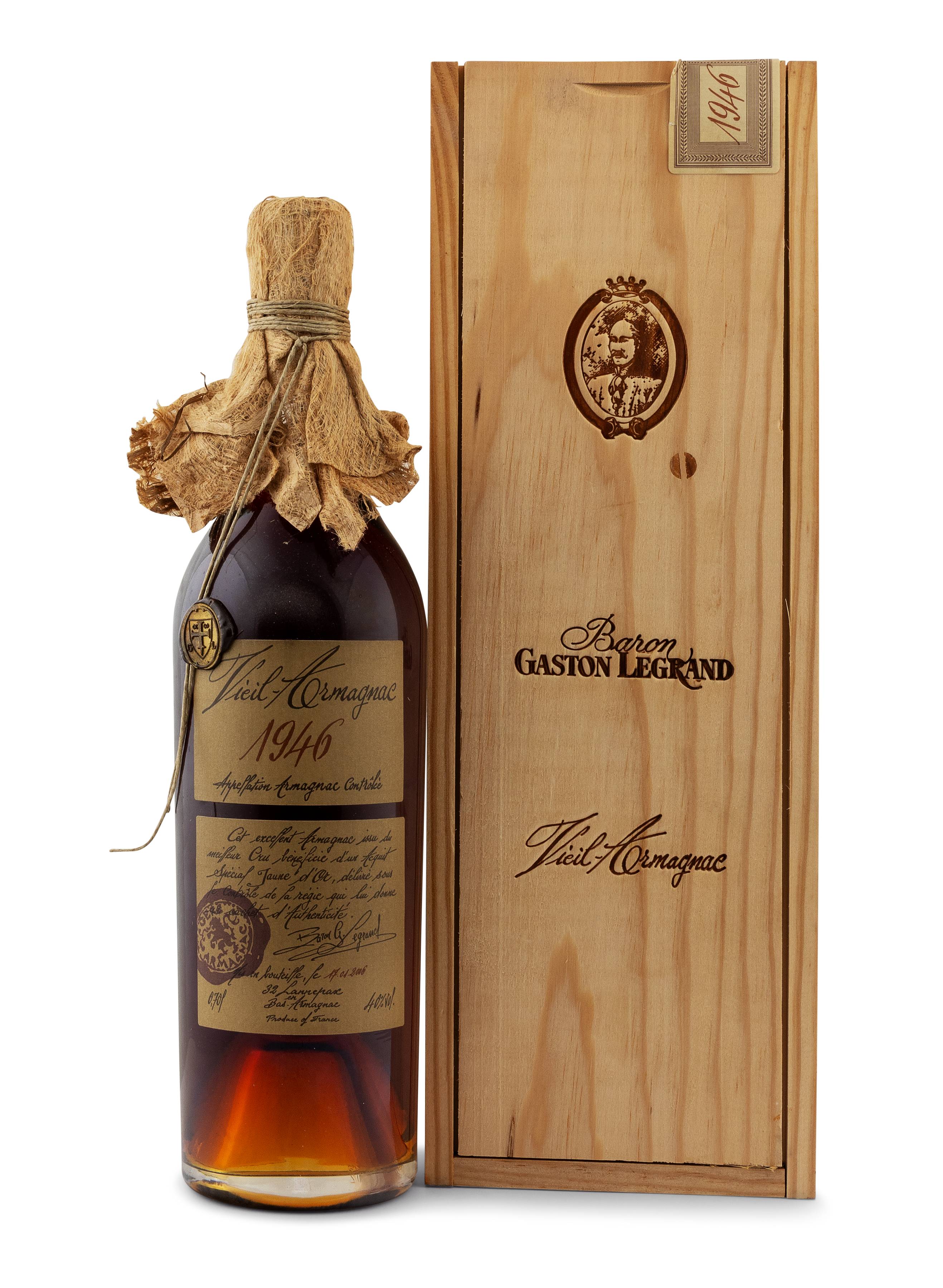 1943 Vieil Armagnac "Baron Gaston Legrand"