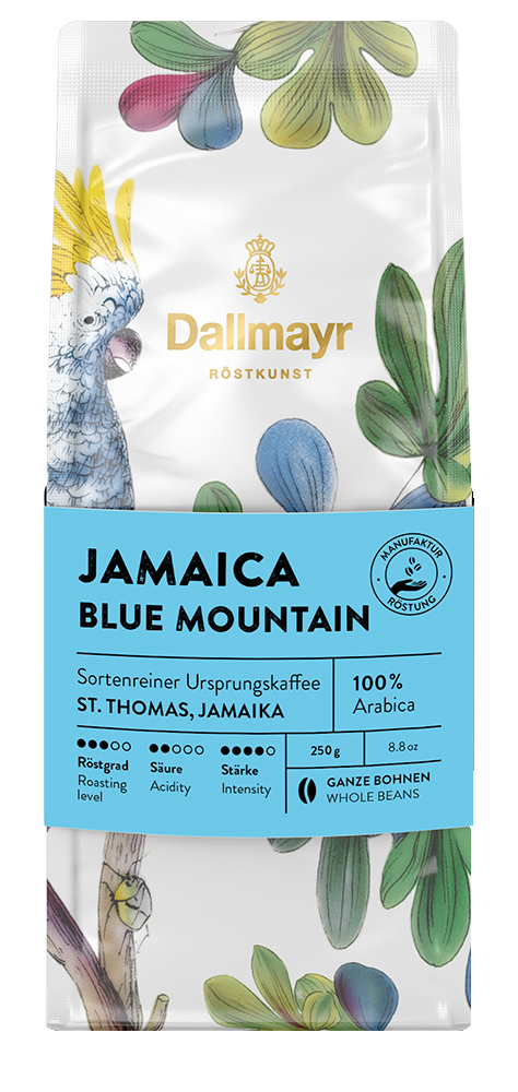 Röstkunst Jamaica Blue Mountain 250g ganze Bohne