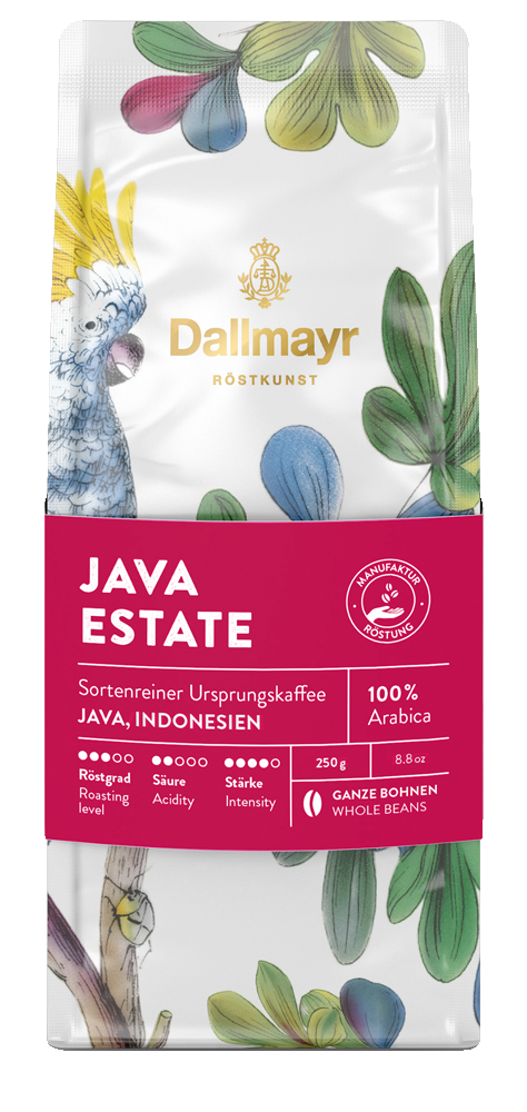 Röstkunst Java Estate 250g ganze Bohne