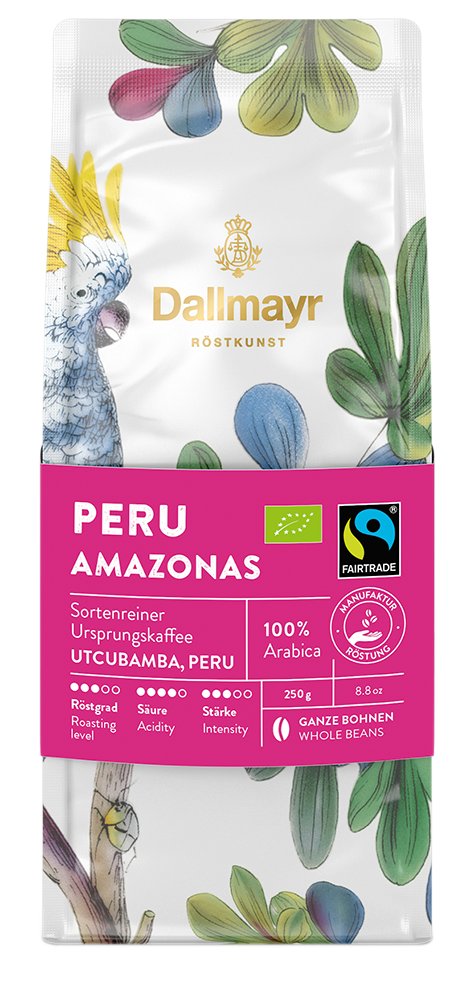 Röstkunst Peru Amazonas 250g ganze Bohne