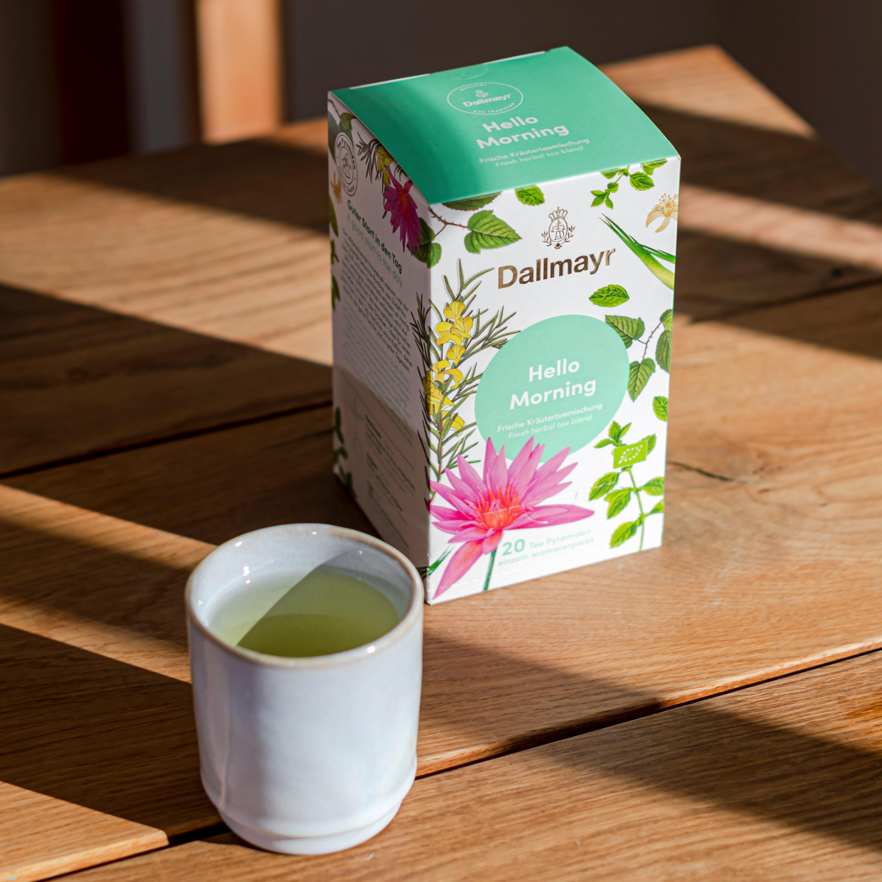 Hello Morning Bio 
 Kräuterteemischung
 