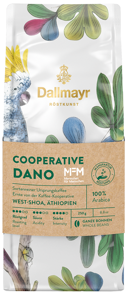 Röstkunst Cooperative Dano 250g ganze Bohne