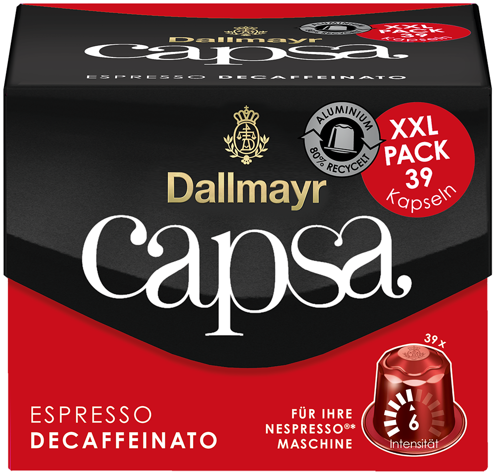 capsa Espresso Decaffeinato XXL