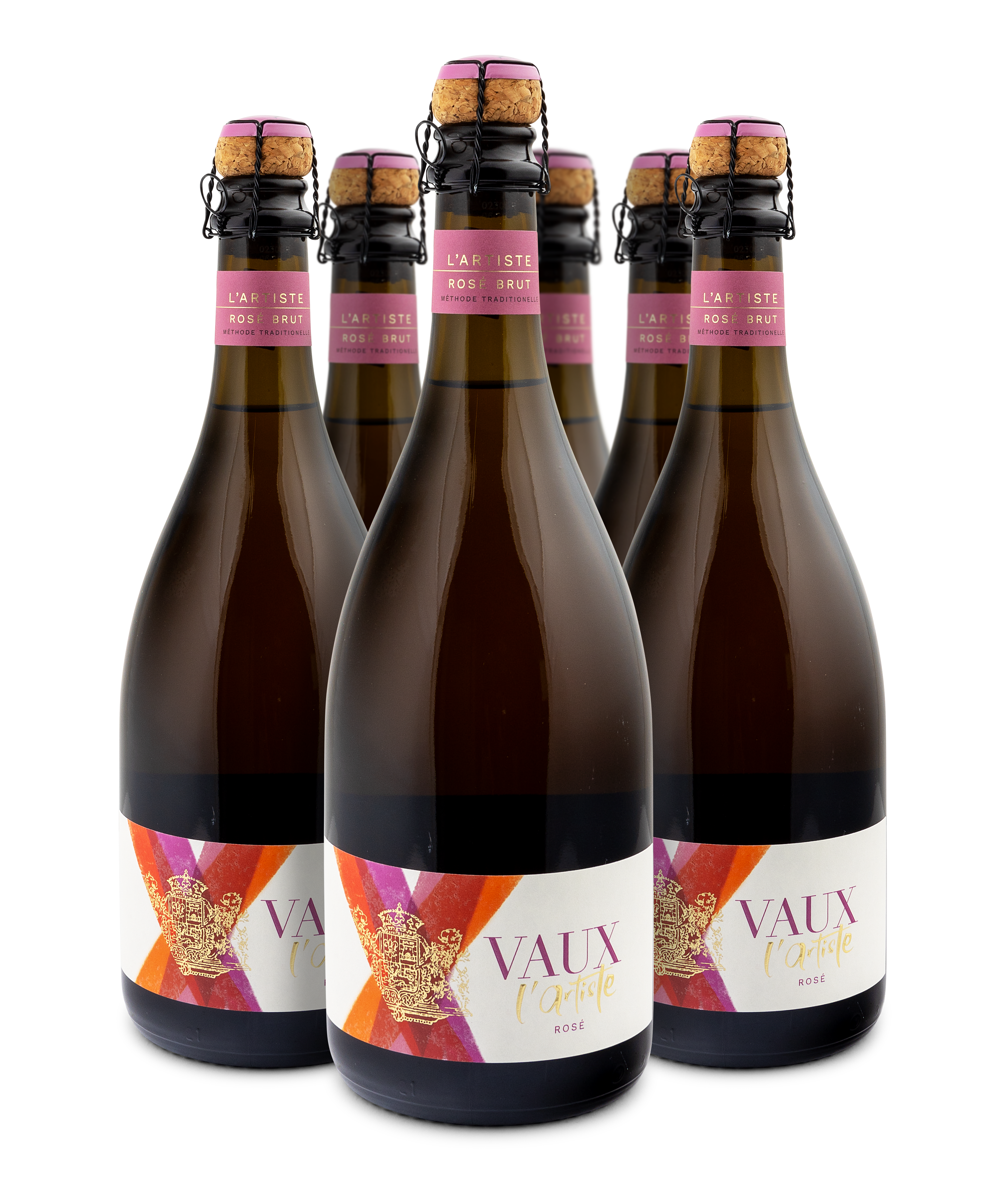 2019 Vaux l'artiste Rosé Brut