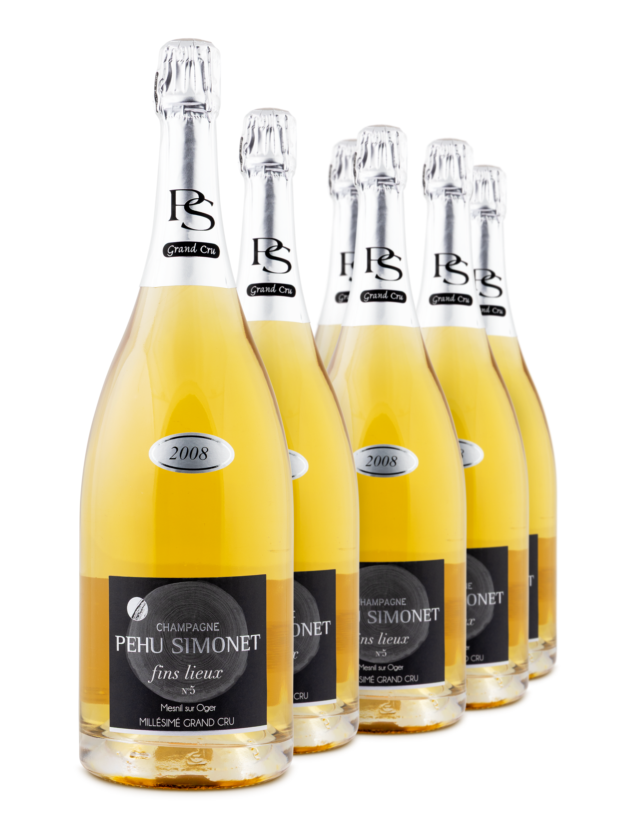 2008 Champagne Pehu Simonet fins lieux Nr. 5 Mesnil sur Oger Millésime Grand Cru Blanc de Blancs
