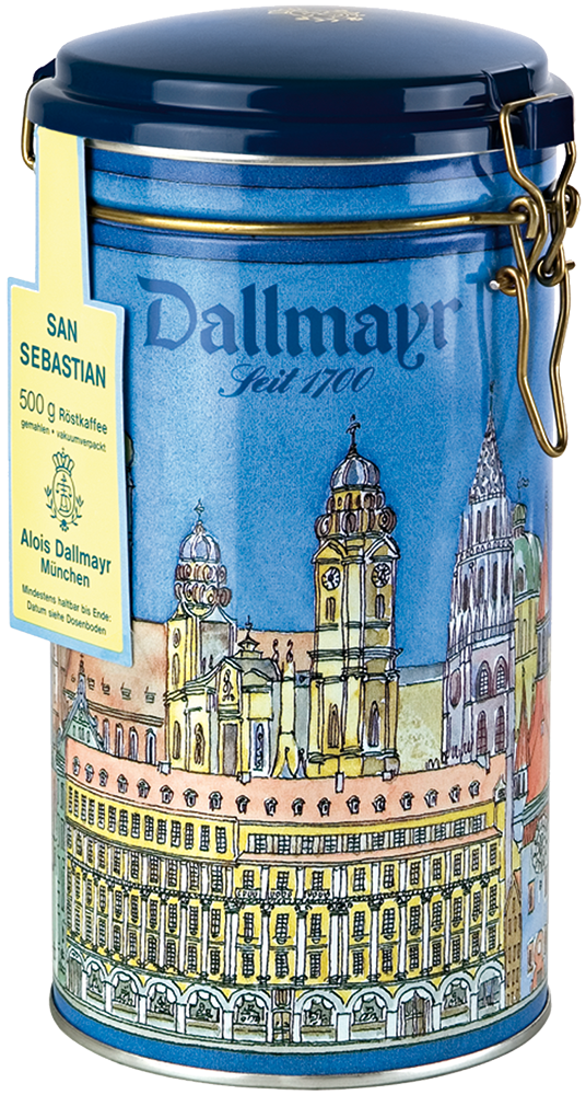 San Sebastian München Schmuckdose
 gemahlen