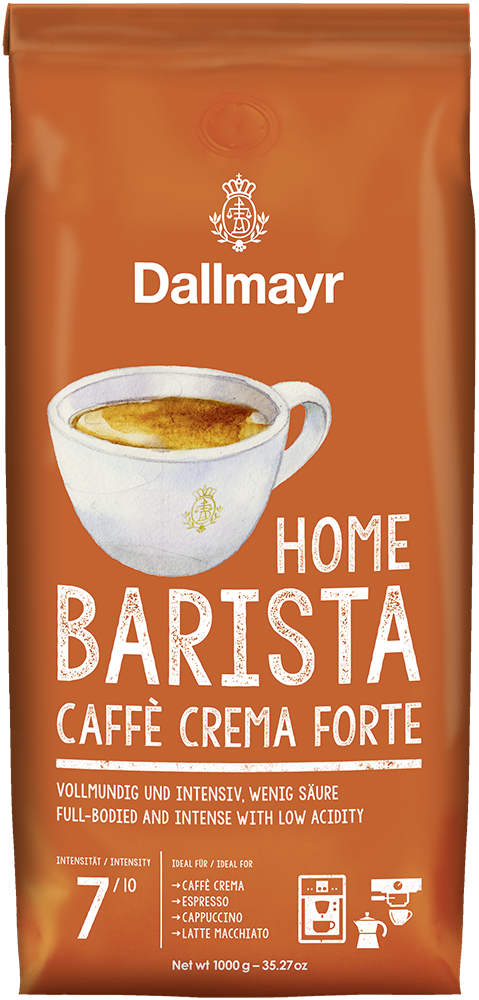 Home Barista Caffè Crema Forte ganze Bohne
 