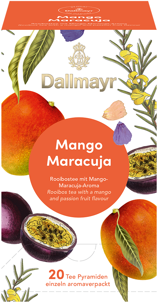 Rooibos Mango - Maracuja
 Rooibostee mit Mango - Maracuja - Aroma