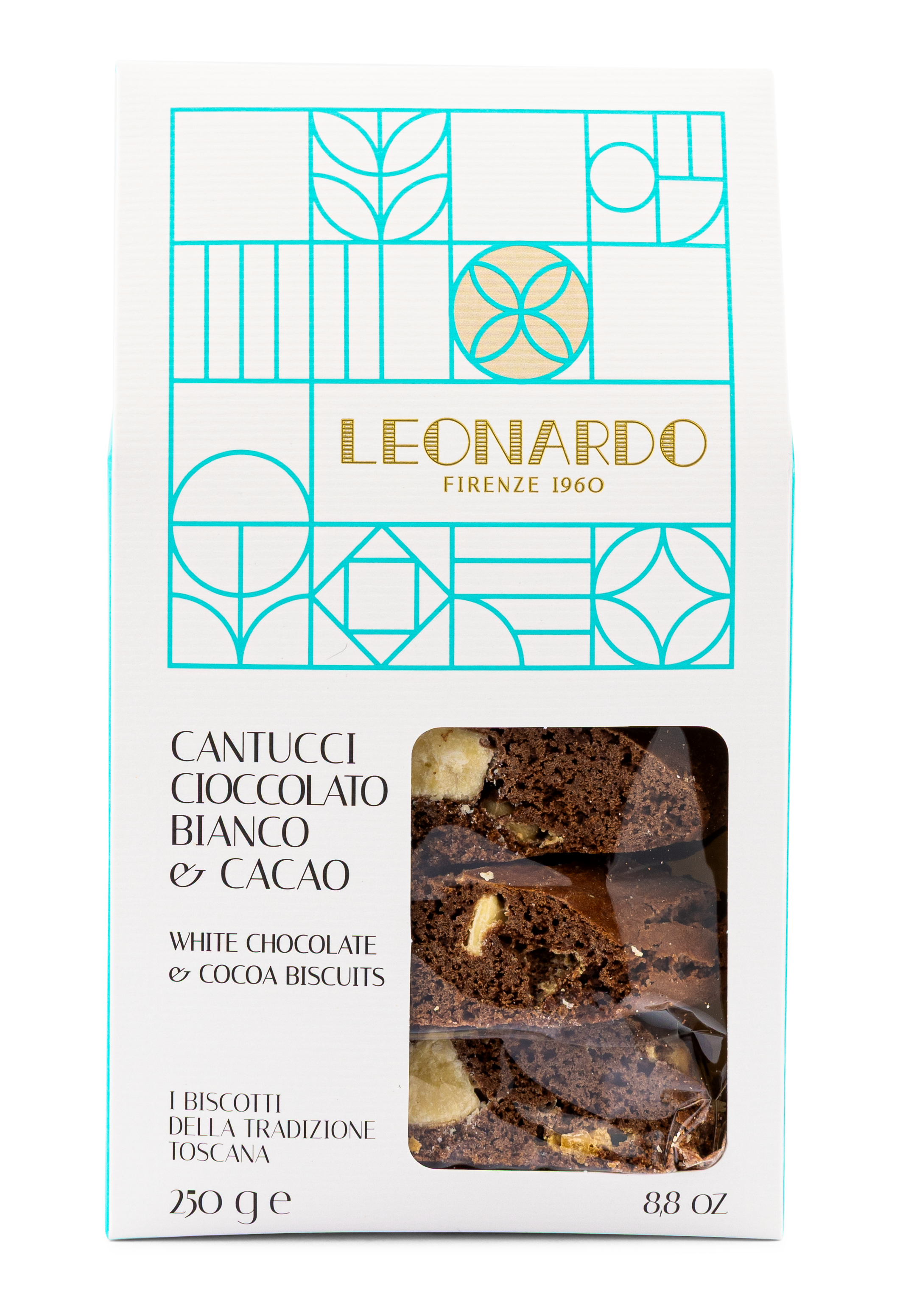 Cantucci m. Kakao und weißer Schokolade