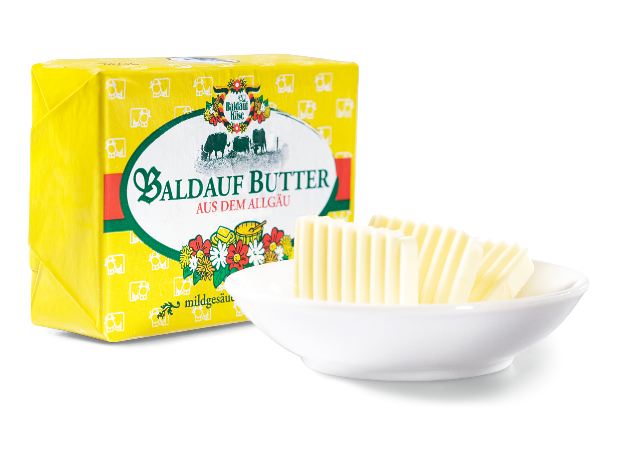 Butter Allgäu mildgesäuert 82% Fett Baldauf
 
