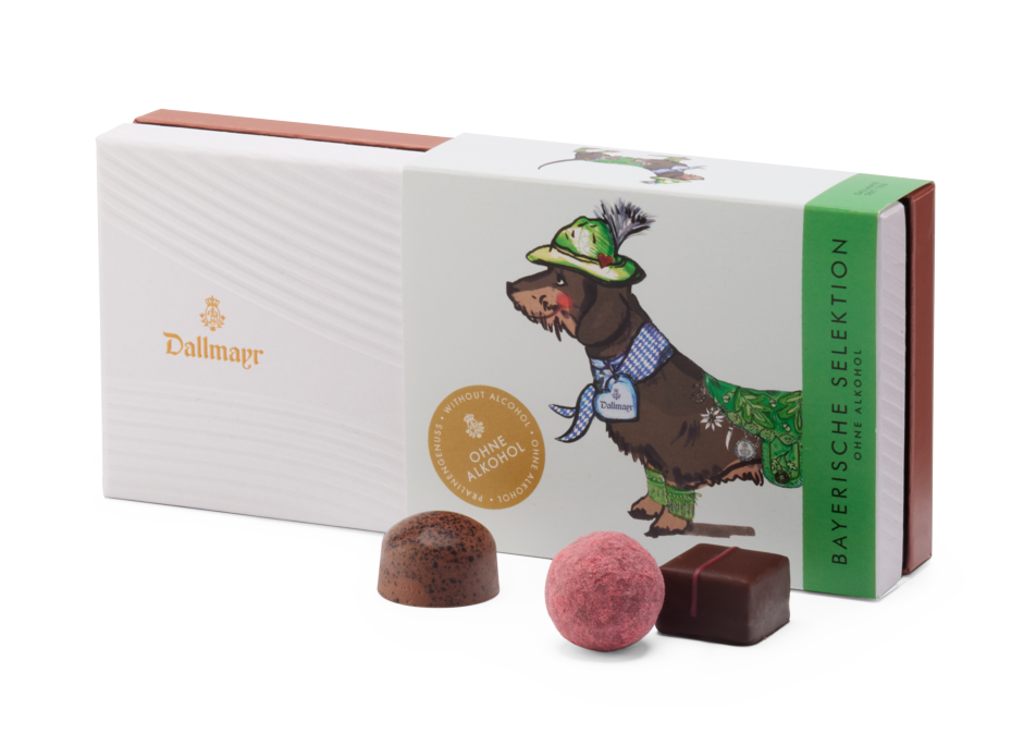 Pralinen "Bayerische Selektion" alkoholfrei
 Dallmayr