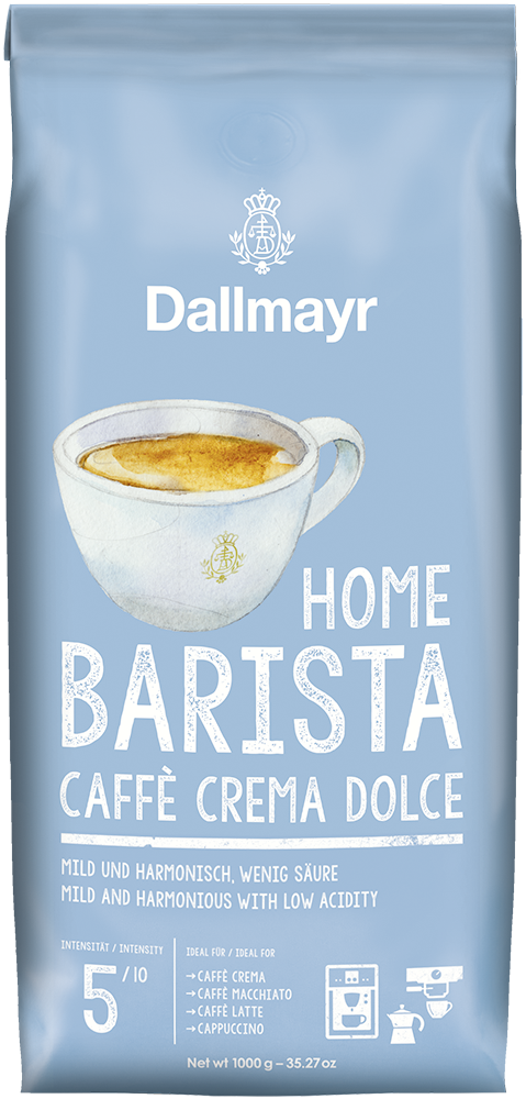 Home Barista Caffè Crema Dolce ganze Bohne