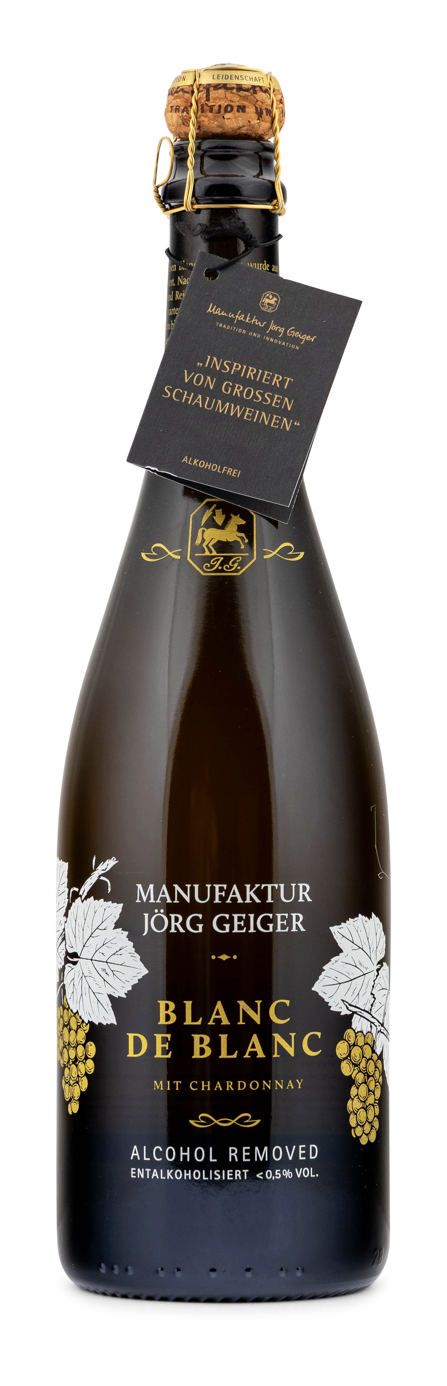 Blanc de Blancs mit Chardonnay alkoholfrei