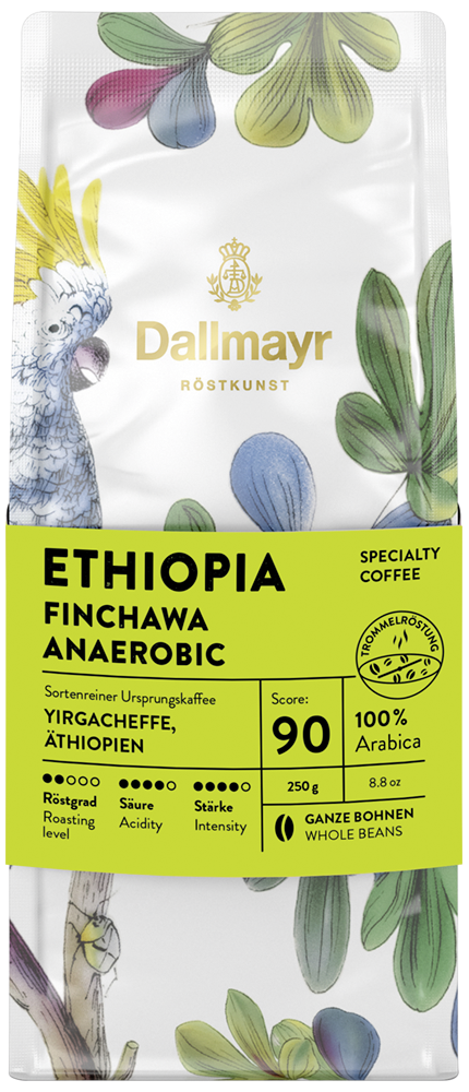 Röstkunst Ethiopia Finchawa Anaerobic 250g ganze Bohne
 