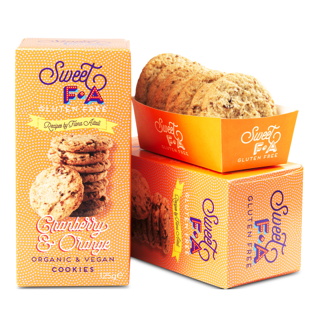 Cranberry Orangen Cookies 
 vegan