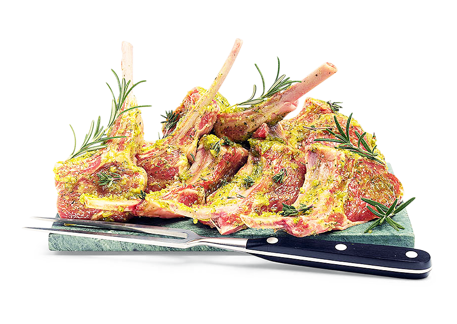 Lammkotelett mariniert 