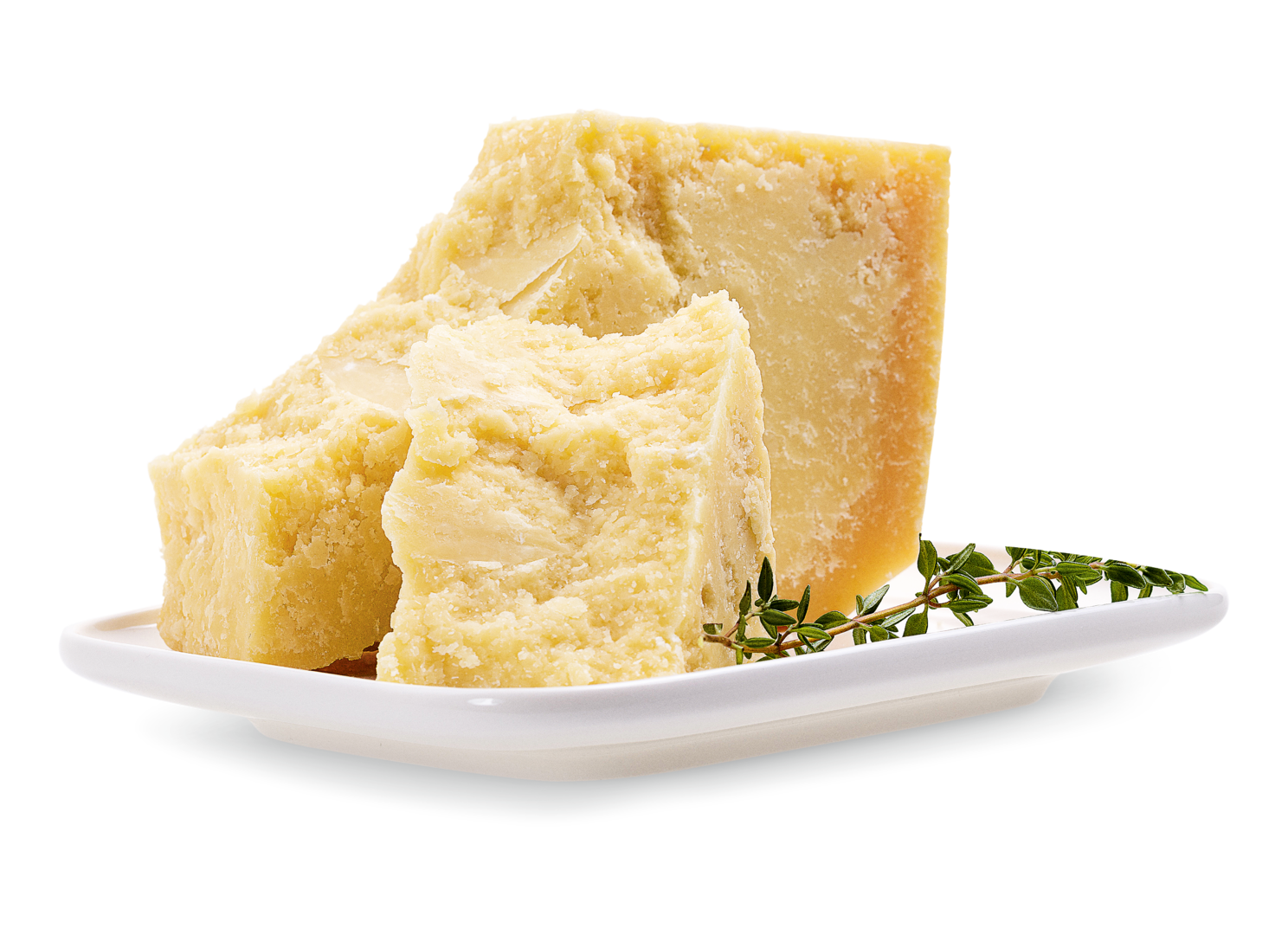 Parmigiano Reggiano 24 Monate Vacche Rosse 
 Rohmilch, mind. 32% Fett i. Tr.