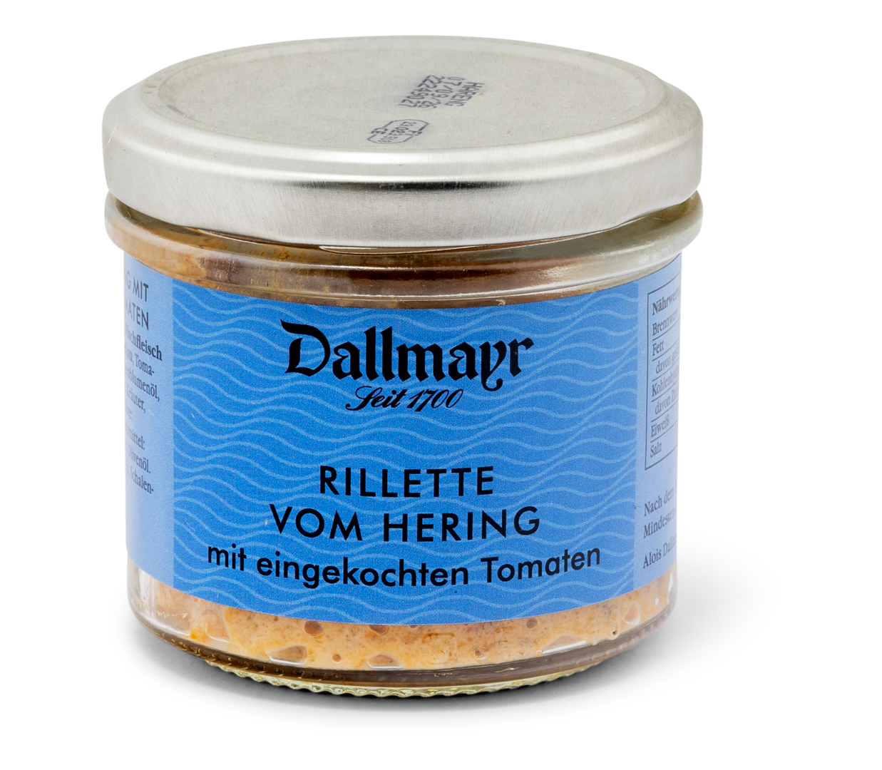Rillette vom Hering mit eingekochten Tomaten