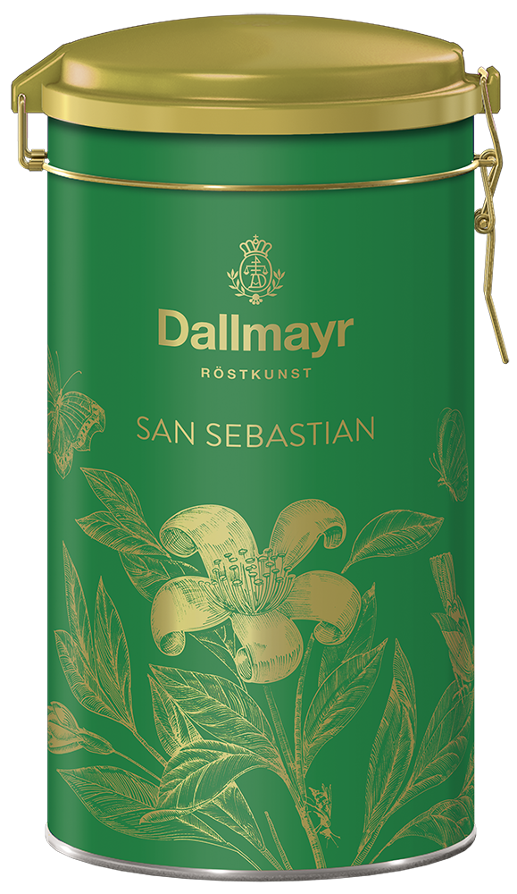 San Sebastian Schmuckdose grün gemahlen