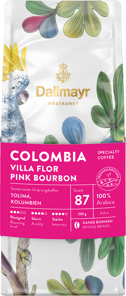 Röstkunst Villa Flor 250g ganze Bohne