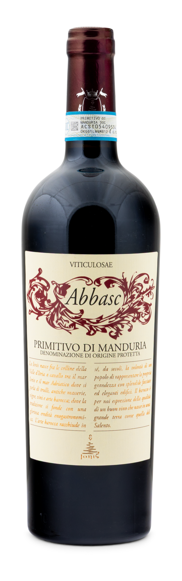 2023 Primitivo di Manduria DOC Abbasc