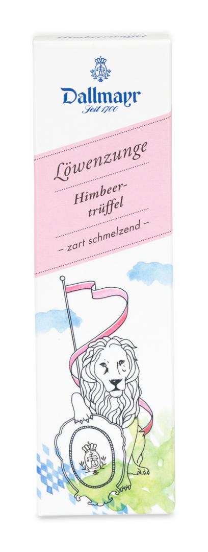 Löwenzunge Himbeertrüffel 
 Dallmayr