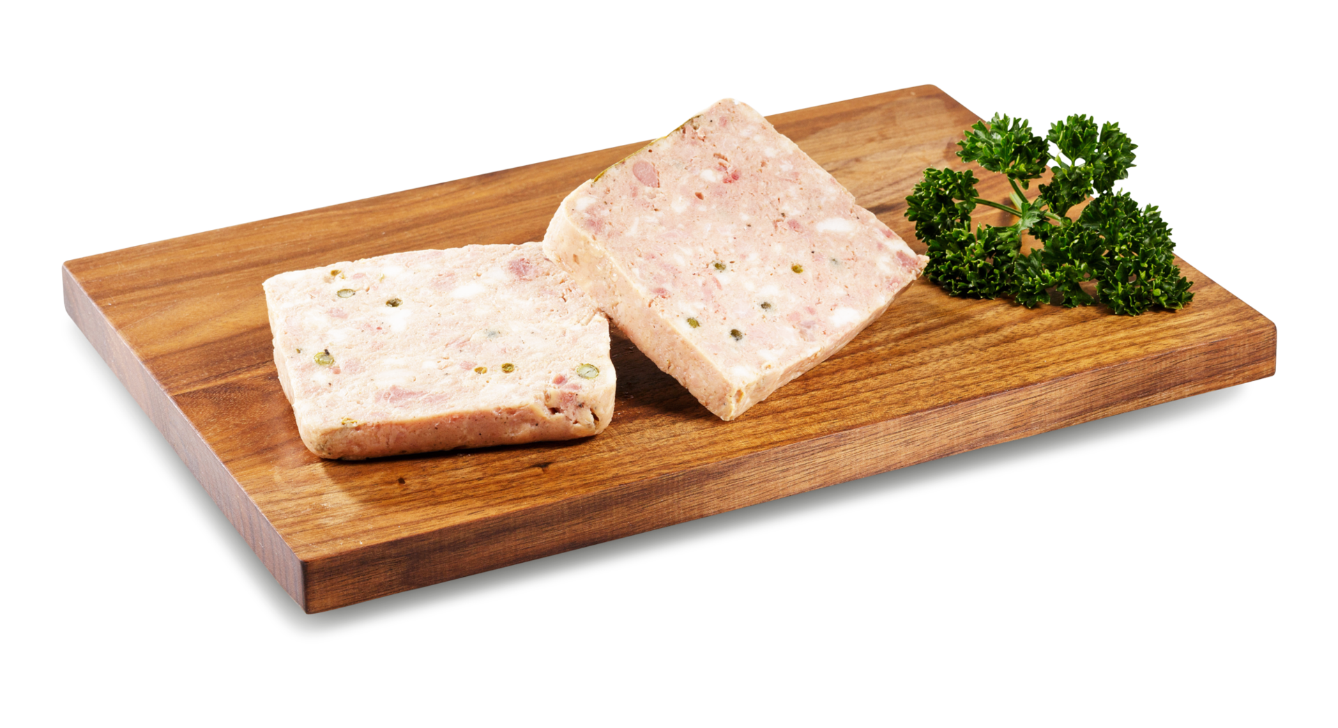 Ententerrine mit grünem Pfeffer