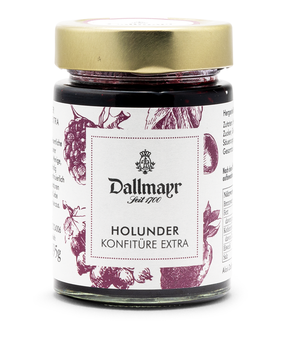 Holunderkonfitüre extra
 Dallmayr