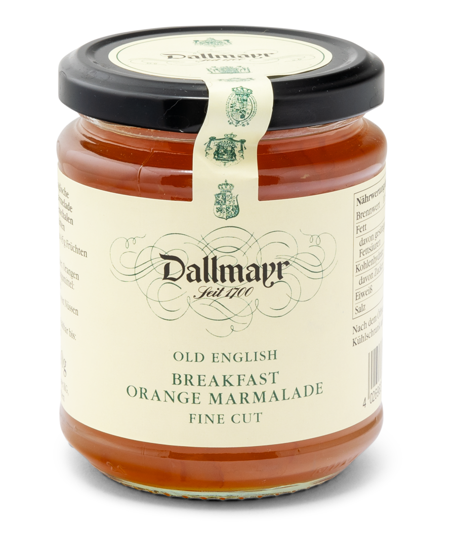 Orangenmarmelade fine cut
 Dallmayr
 