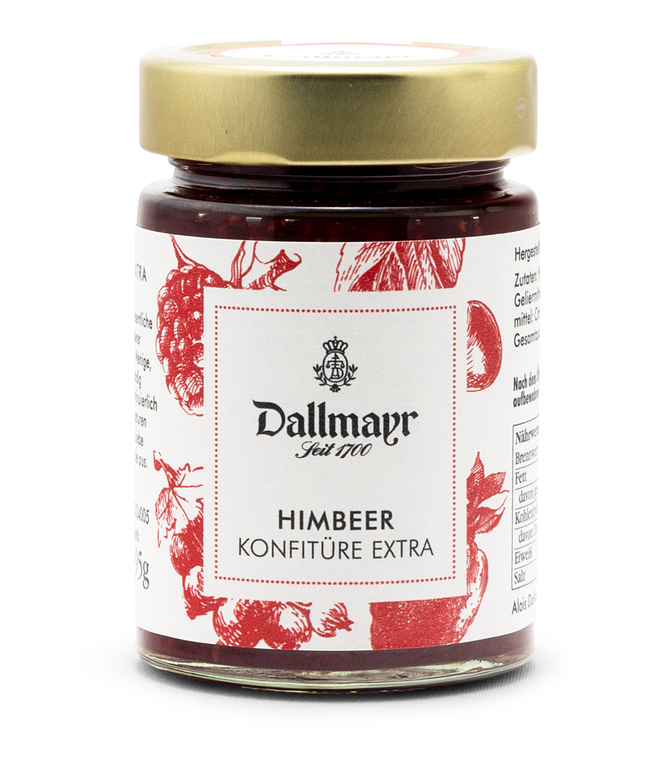 Himbeerkonfitüre extra
 Dallmayr