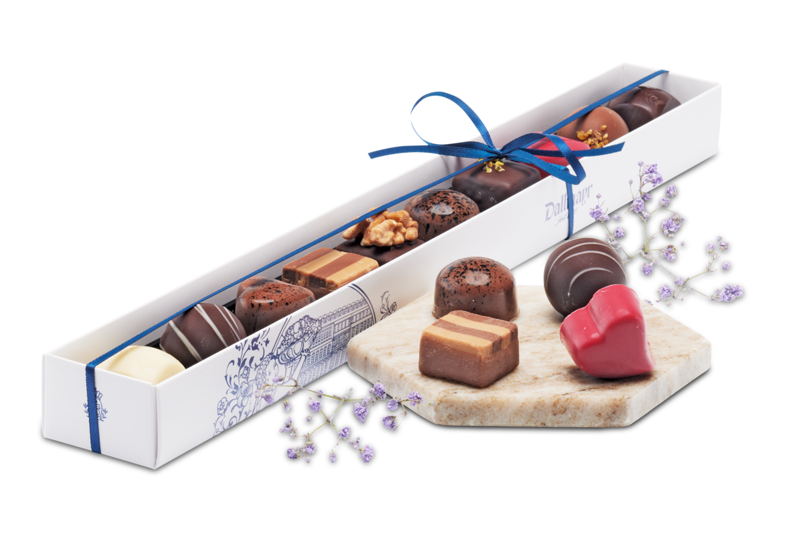 Pralinen "Klarsichtstange" Dallmayr