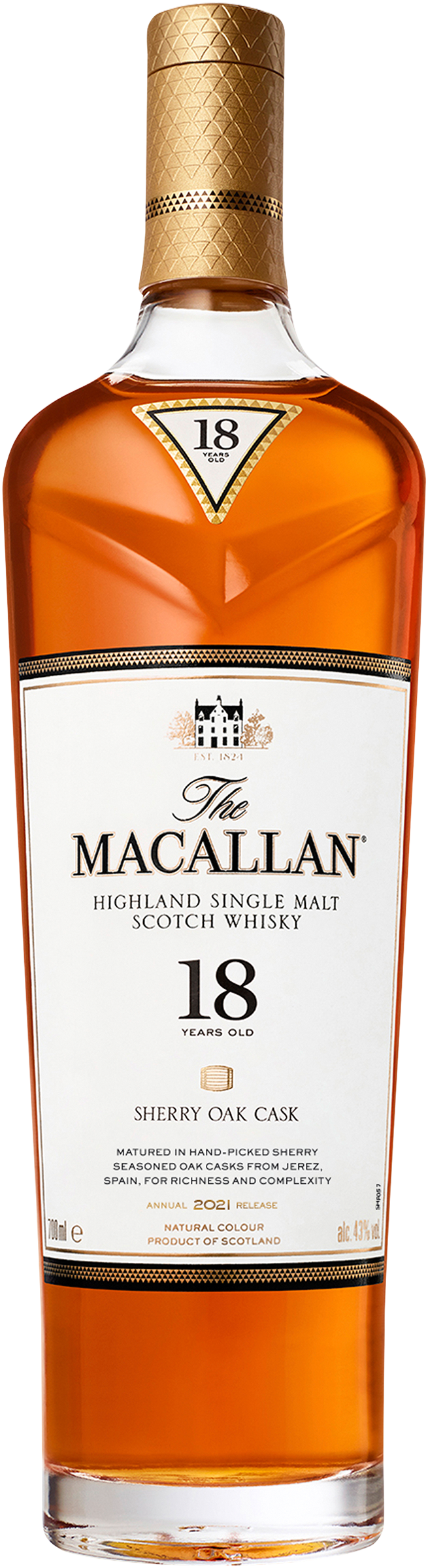 The Macallan Sherry Oak Cask 18 years 