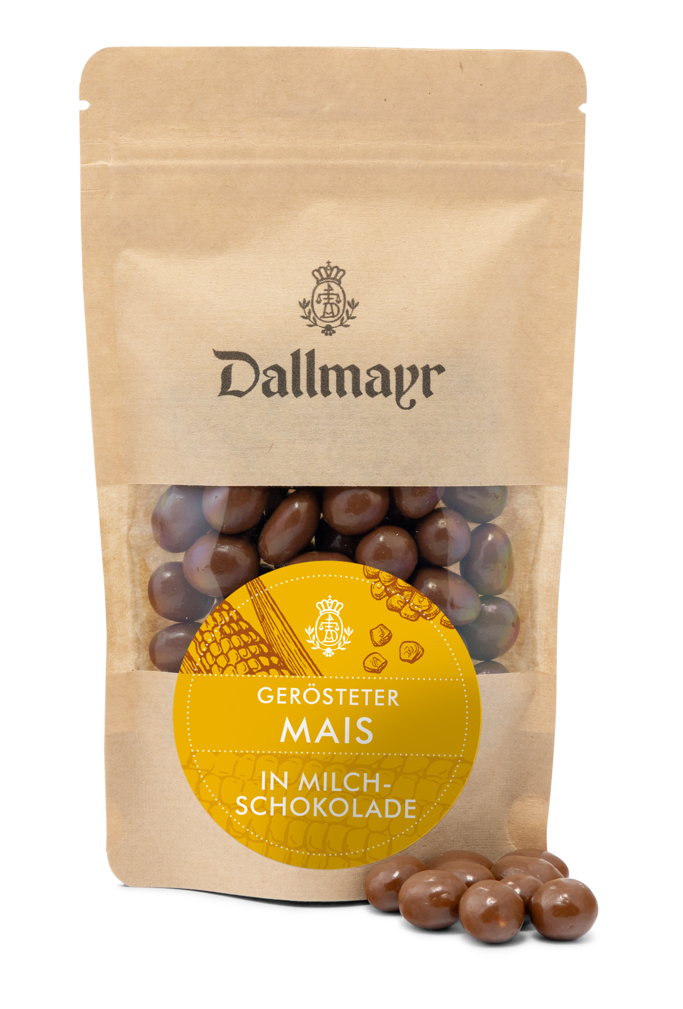 Dragierter gerösteter Mais