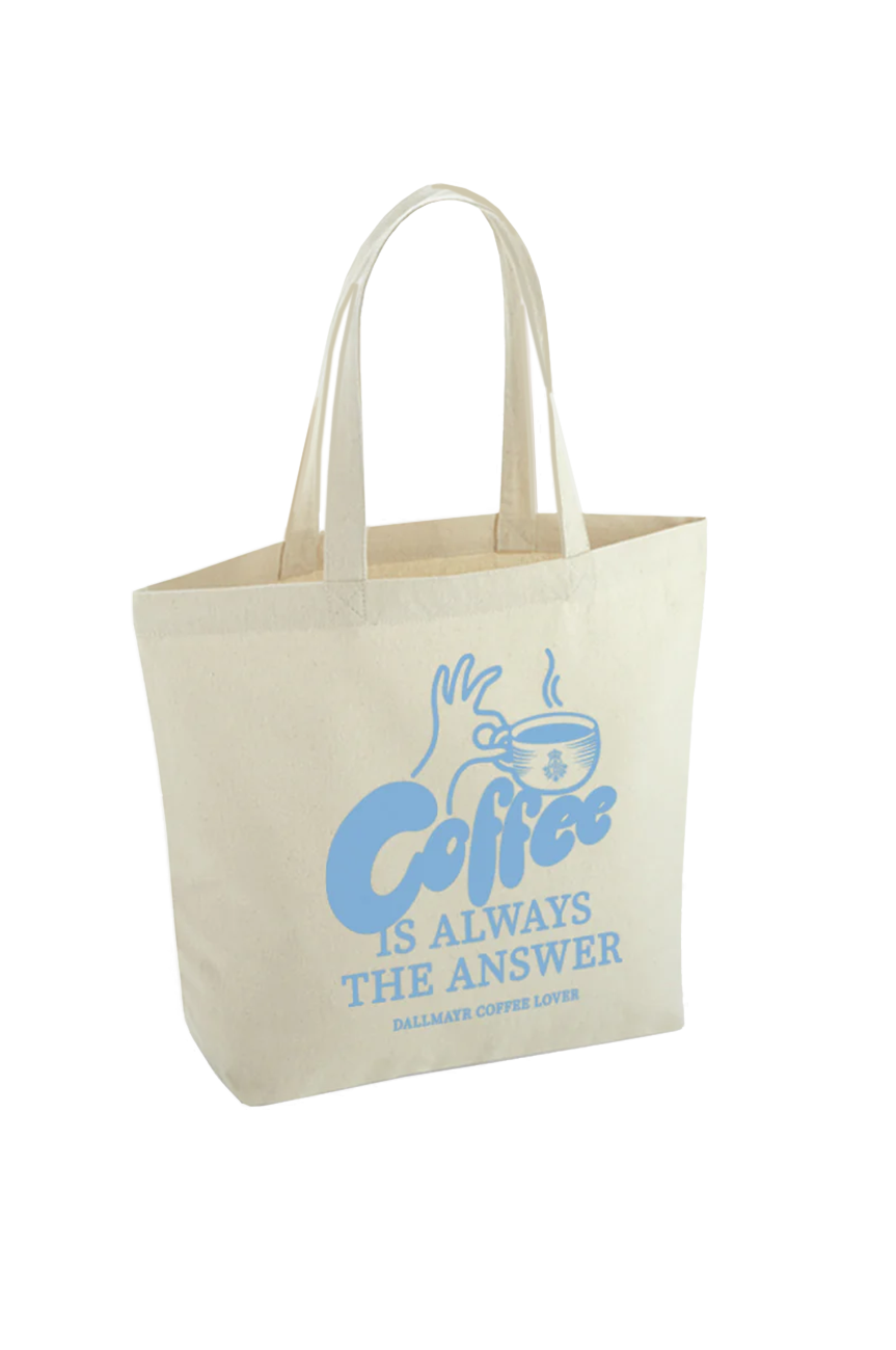 Tasche Coffee Lover blau 
 