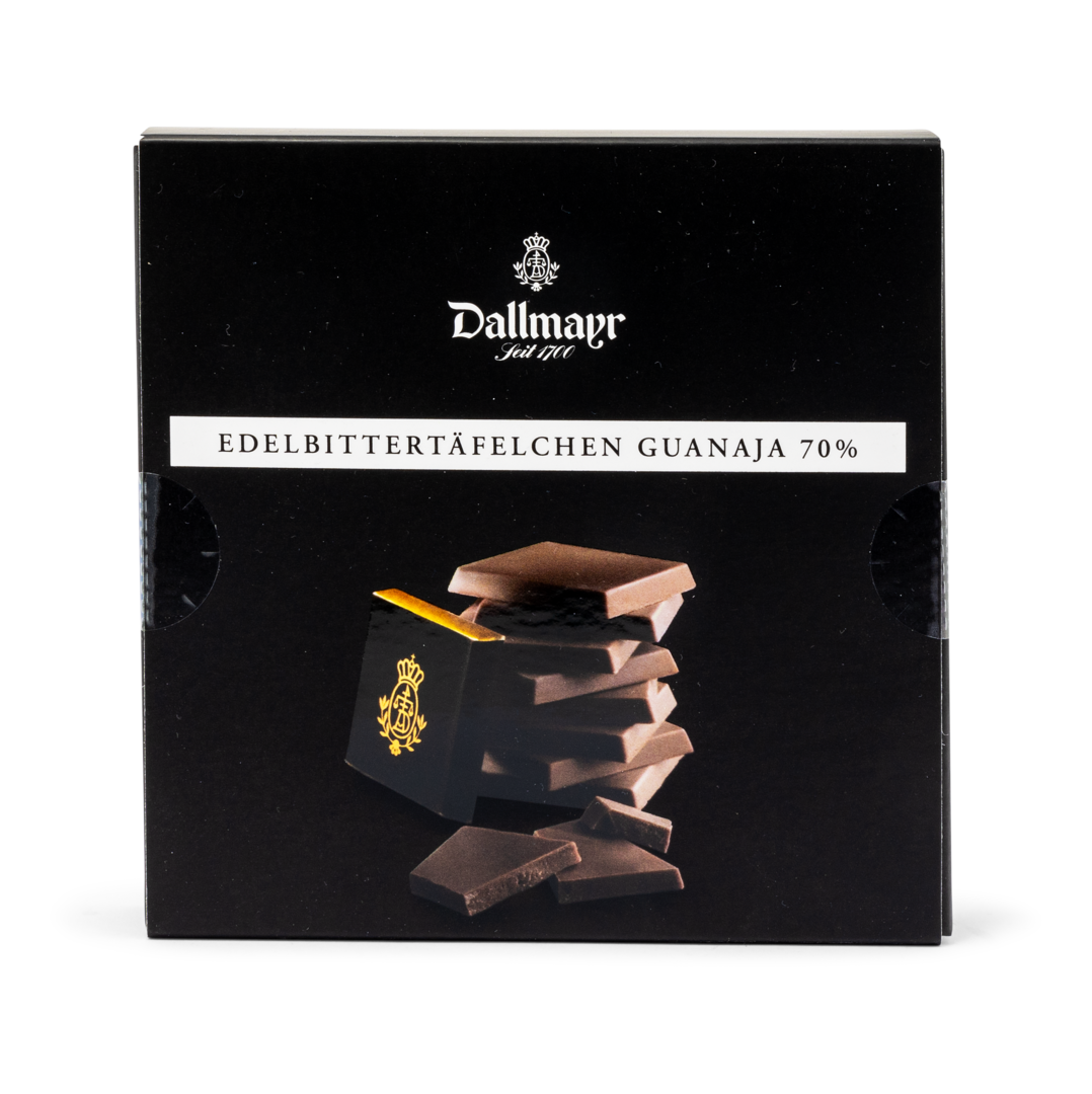 Edelbittertäfelchen Guanaja
 Dallmayr
 