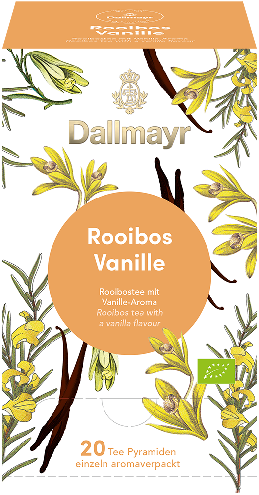 Rooibos Vanille Bio 
 Aromatisierter Rooibostee Vanille