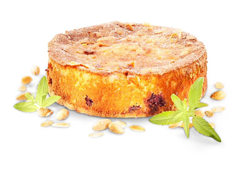 Mandel-Käse-Kirsch
 für ca. 6 Personen
 