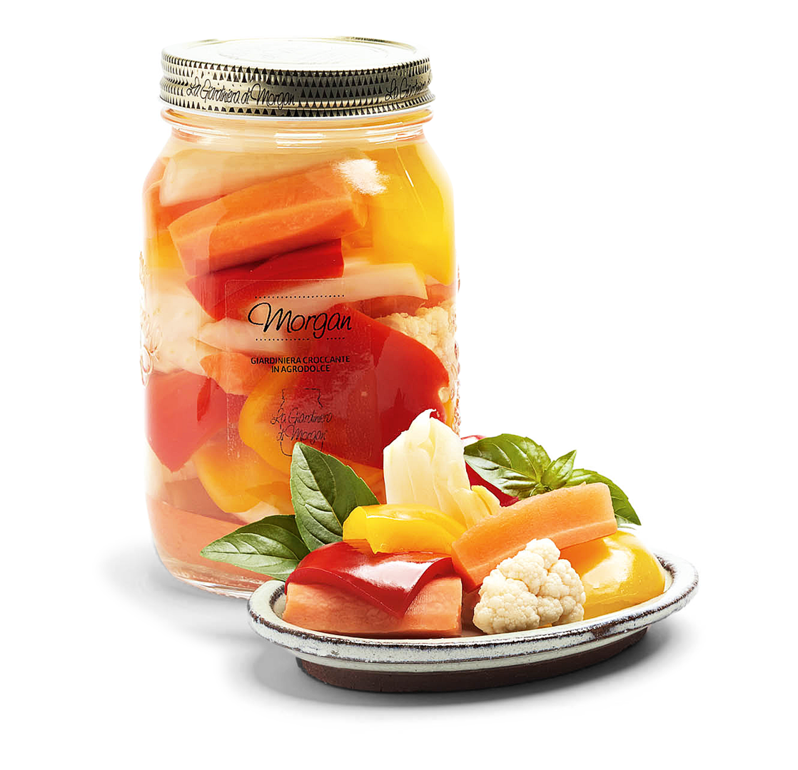 Morgan's Giardiniera - süßsauer eingelegtes Gartengemüse