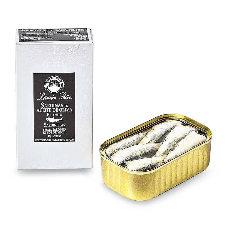 Sardinen in Olivenöl pikant